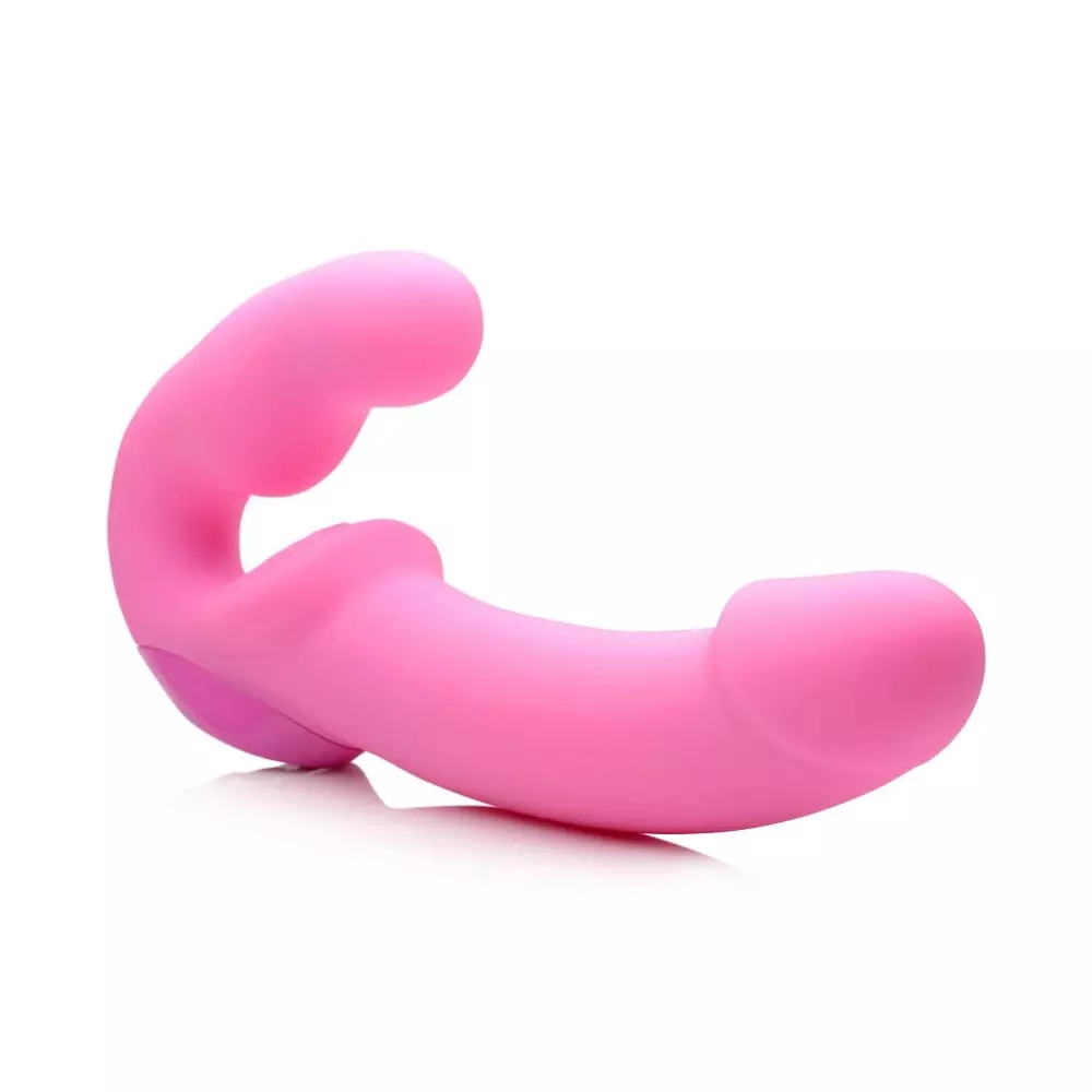 Strap U Urge Silicone Strapless Strap-On with Remote In Pink